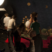 Nelson Garrido produce su obra en La Pajarera